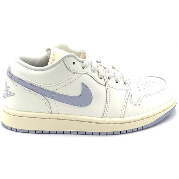 Nike Jordan 1 Low Wit/Paars