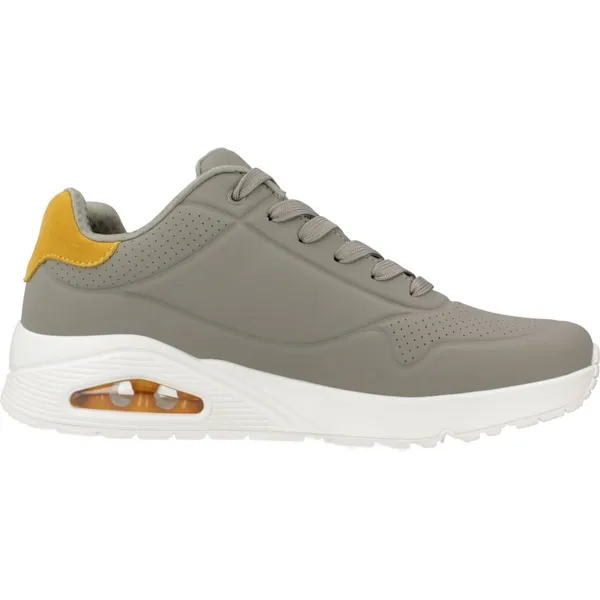 Skechers UNO - SUITED ON AIR Sage Durabuck / Yellow Suede — vergelijk prijzen bij 1 winkel