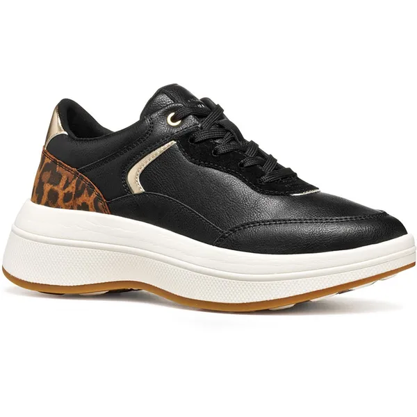 GEOX Spherica Ecub-3 Schoenen Zwart EU Vrouw Black / Cognac — vergelijk prijzen bij 1 winkel