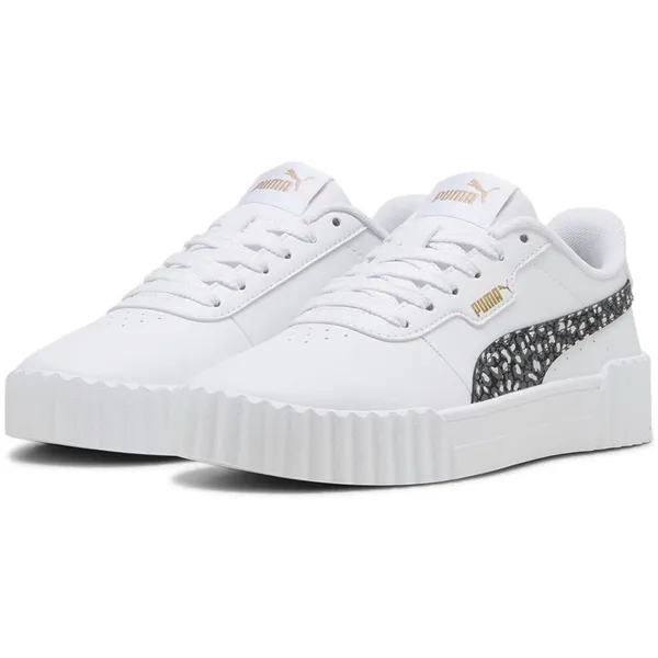 PUMA Carina 3.0 Animal White / Black / Gold — vergelijk prijzen bij 1 winkel
