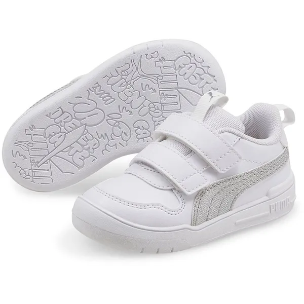 PUMA Multiflex Glitz Schoenen Zwart EU Jongens,Meisjes Puma White / Puma Silver — vergelijk prijzen bij 1 winkel