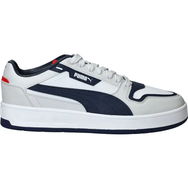 PUMA Court Classic Street wit - off white - navy - rood — vergelijk prijzen bij 1 winkel