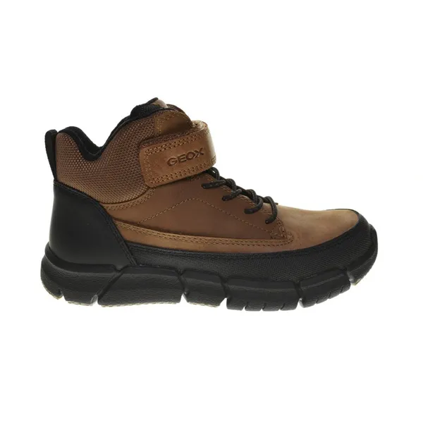 GEOX PERTH JONGENS Sneakers - ZWART Cognac — vergelijk prijzen bij 1 winkel