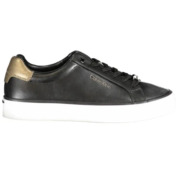 Calvin Klein Leona Sneakers Casual Style BlackGold Wo Black — vergelijk prijzen bij 1 winkel