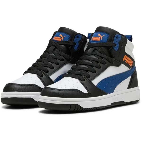 PUMA Rebound V6 Mid White / Clyde Royal / Black — vergelijk prijzen bij 2 winkels