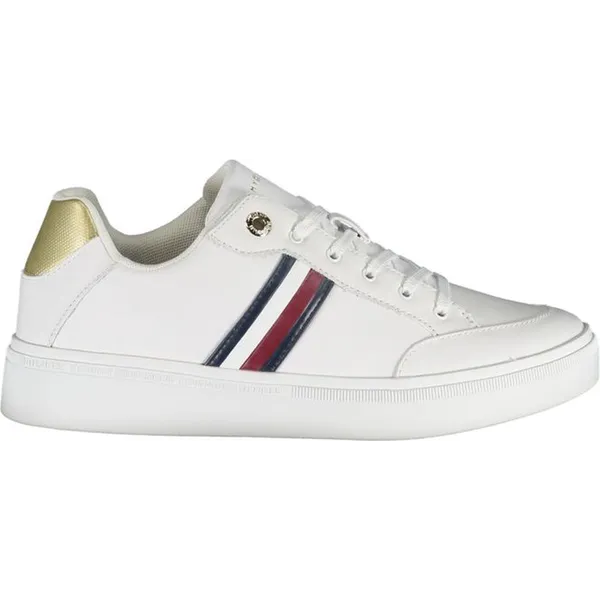 Tommy Hilfiger Leather Sneakers FW0FW07466 Wo - White White — vergelijk prijzen bij 1 winkel