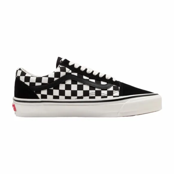 Vans Men LX Old Skool Black/White Check-Schoenmaat 36,5 Wit — vergelijk prijzen bij 1 winkel