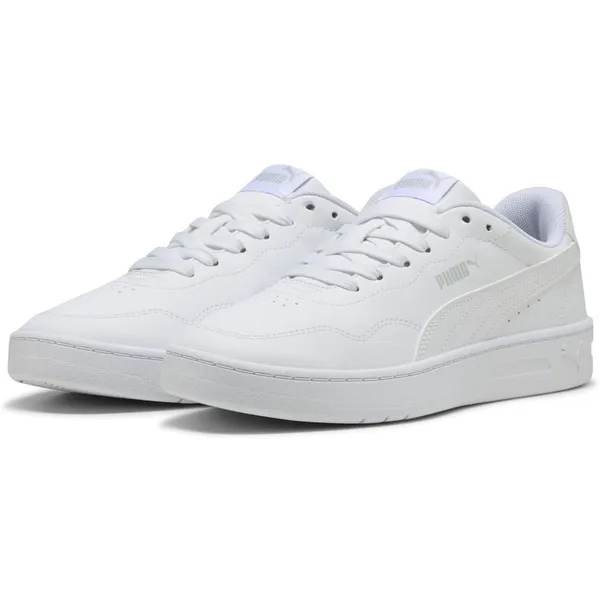 PUMA Court Lally Sneakers Dames Puma White-Puma White-Cool Light Gray — vergelijk prijzen bij 1 winkel