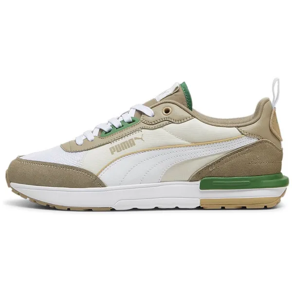 PUMA R22 Alpine Snow / White / Oak Branch / Sand Dune / Archive Green — vergelijk prijzen bij 1 winkel