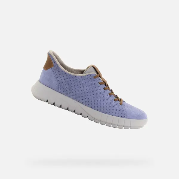 GEOX FLEXTRIDE PLUS DAMES Sneakers Lichtblauw/Beige — vergelijk prijzen bij 1 winkel
