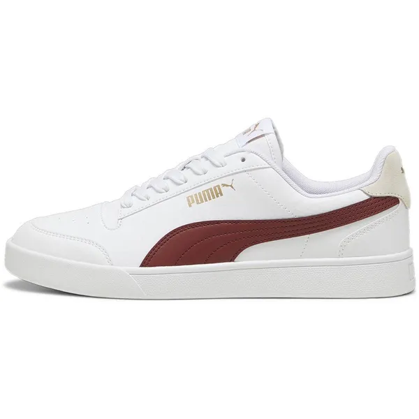 PUMA Shuffle White / Intense Red / Gold — vergelijk prijzen bij 1 winkel