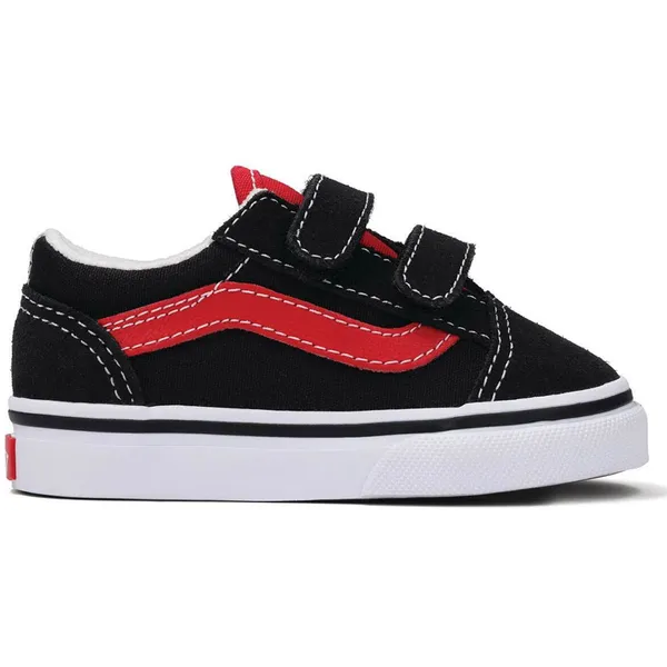 Vans Old Skool V Schoenen Zwart EU Jongen Black / Red — vergelijk prijzen bij 1 winkel