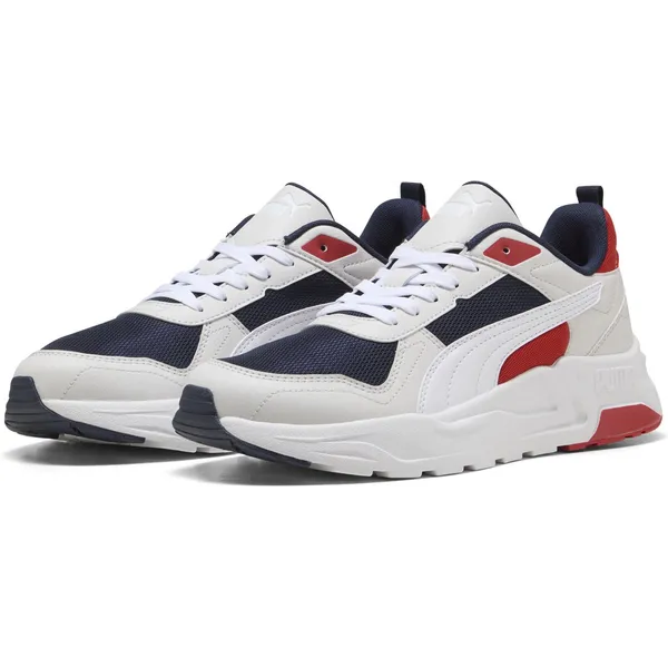 PUMA - PUMA Navy-PUMA White-Feather Gray-Red Fire — vergelijk prijzen bij 1 winkel