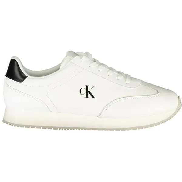 Calvin Klein Monogram Sneakers Casual - White White — vergelijk prijzen bij 1 winkel