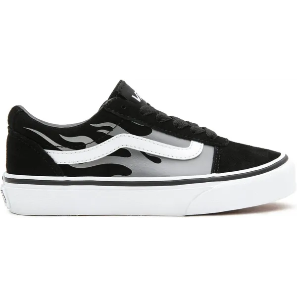 Vans YT Ward Suede Flame Black/White — vergelijk prijzen bij 1 winkel