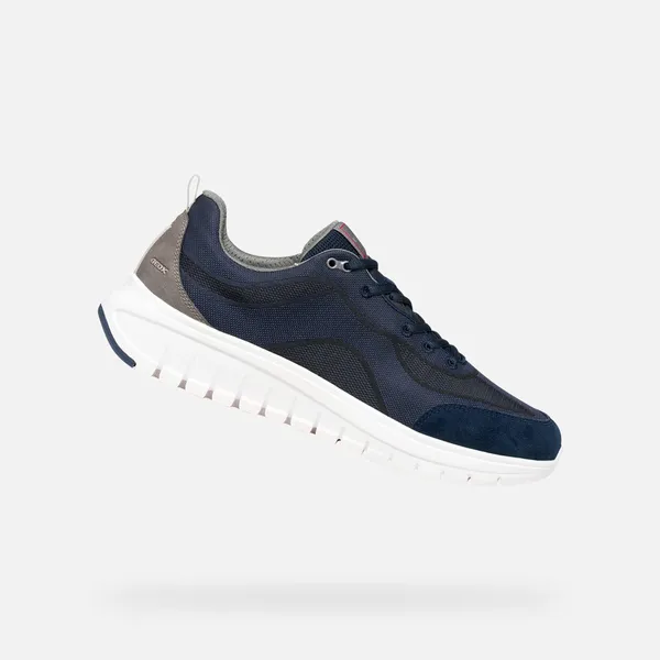GEOX FLEXTRIDE R HEREN Sneakers Marineblauw — vergelijk prijzen bij 1 winkel
