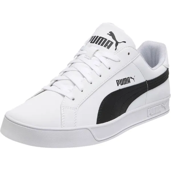 PUMA Smash Vulc heren sneakers - Wit White / Black — vergelijk prijzen bij 1 winkel