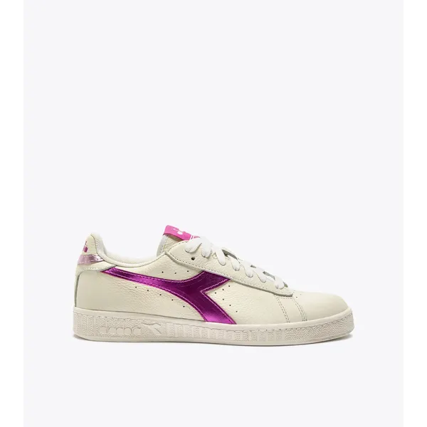 Diadora Game L Low Waxed Metal Roze