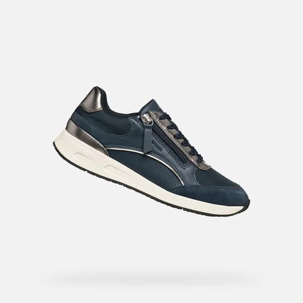 GEOX Bulmya Marineblauw/Zilver — vergelijk prijzen bij 1 winkel