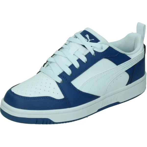 PUMA Rebound V6 LO JR wit - blauw — vergelijk prijzen bij 1 winkel