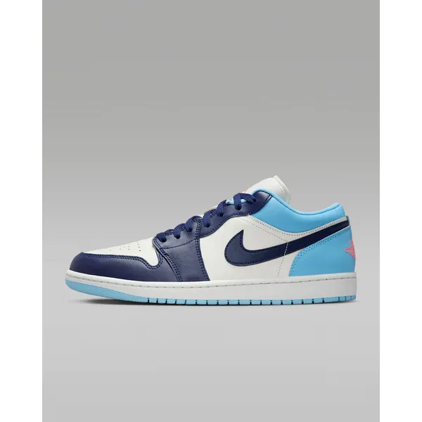 Nike Air Jordan 1 Low Wit Blauw Licht Blauw