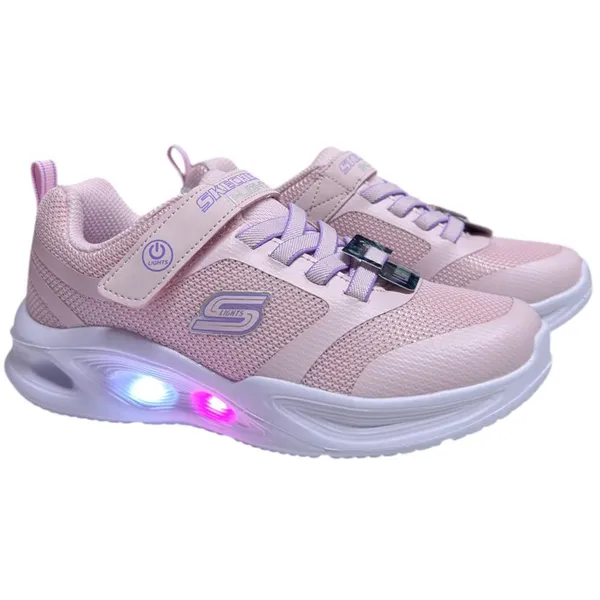 Skechers Sketchers Sola Glow - Sneakers - Kinderen - Roze/Wit - Met Lichtjes Roze/Wit — vergelijk prijzen bij 1 winkel