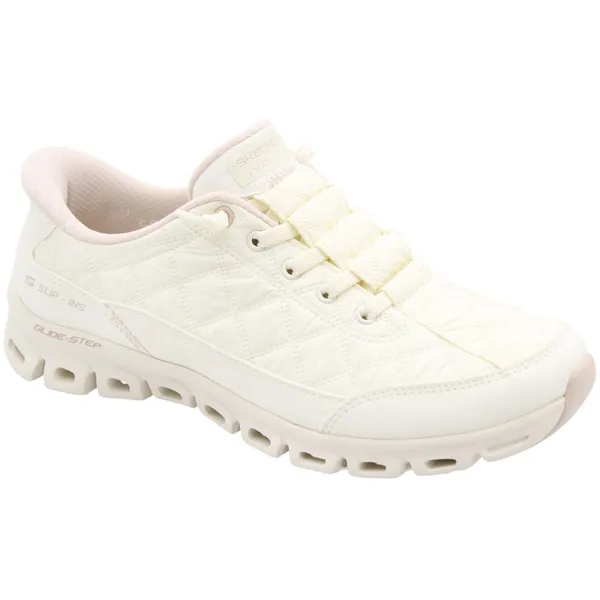 Skechers Dames Slip-ins Glide-Step Cozy Fit Sneaker At Ease 104556 OFWT Creme — vergelijk prijzen bij 1 winkel