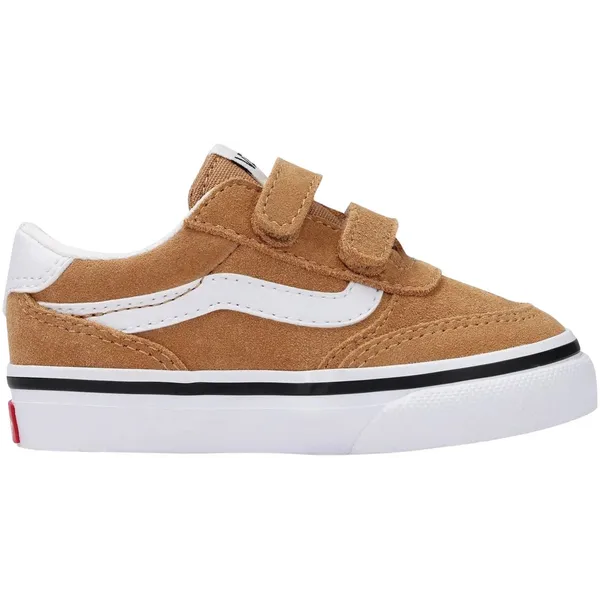 Vans Brooklyn LS V SUEDE bruin - wit — vergelijk prijzen bij 1 winkel
