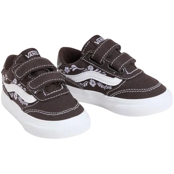 Vans Brooklyn LS V bruin - wit - lila