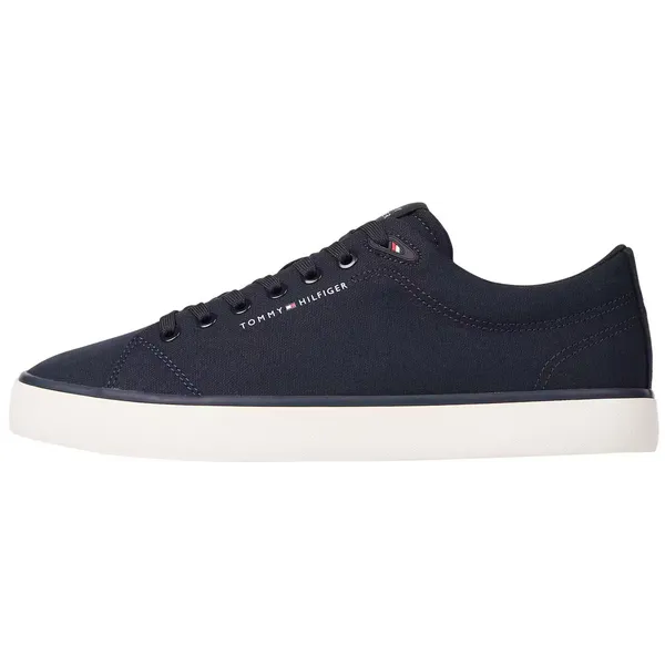 Tommy Hilfiger Hi Vulc Low Canvas Blauw — vergelijk prijzen bij 1 winkel