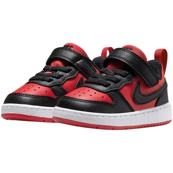 Nike Court Borough Low Recraft (TD) rood - zwart