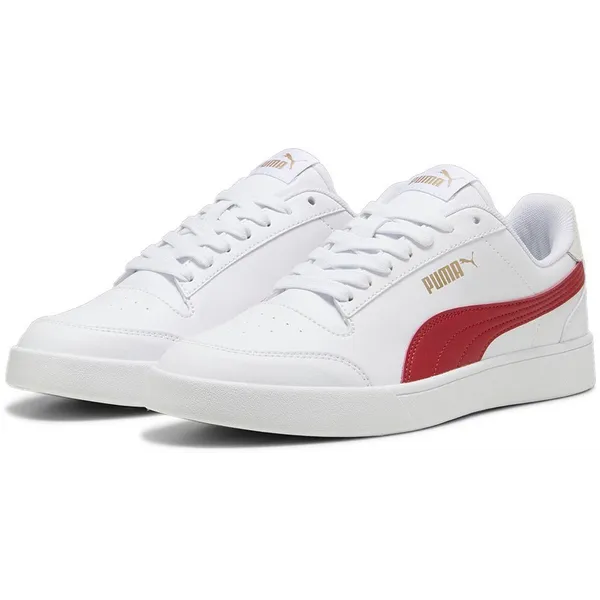 PUMA Shuffle White / Club Red / Gold — vergelijk prijzen bij 1 winkel
