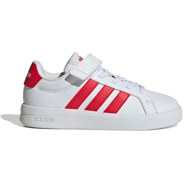 adidas Grand Court 3.0 Gymnastikskor För Barn Wit EU 28 1/2 Jongens,Meisjes Ftwr White / Pure Ruby / Pure Ruby — vergelijk prijzen bij 1 winkel