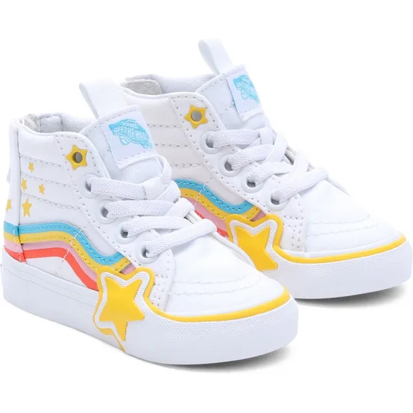 Vans Sk8-Hi Zip Rainbow Star True White/Multi — vergelijk prijzen bij 1 winkel