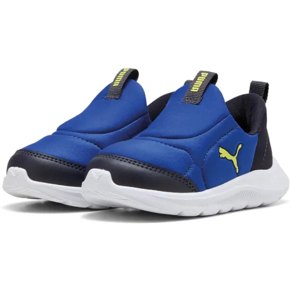 PUMA Fun Racer 2 Sliptech blauw - zwart - limegroen — vergelijk prijzen bij 1 winkel