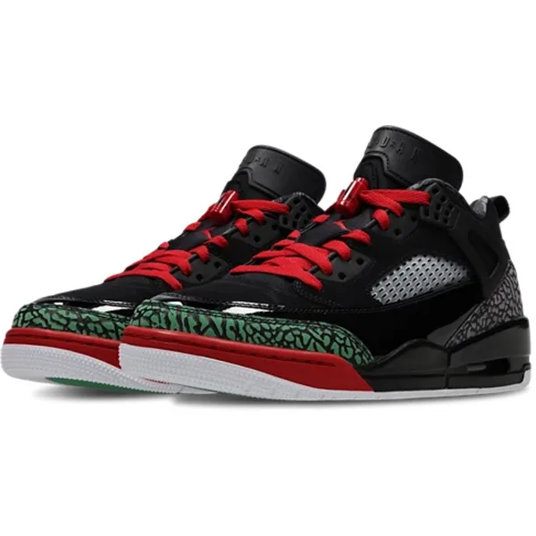 Nike Jordan Spizike Low Zwart/groen/rood — vergelijk prijzen bij 1 winkel