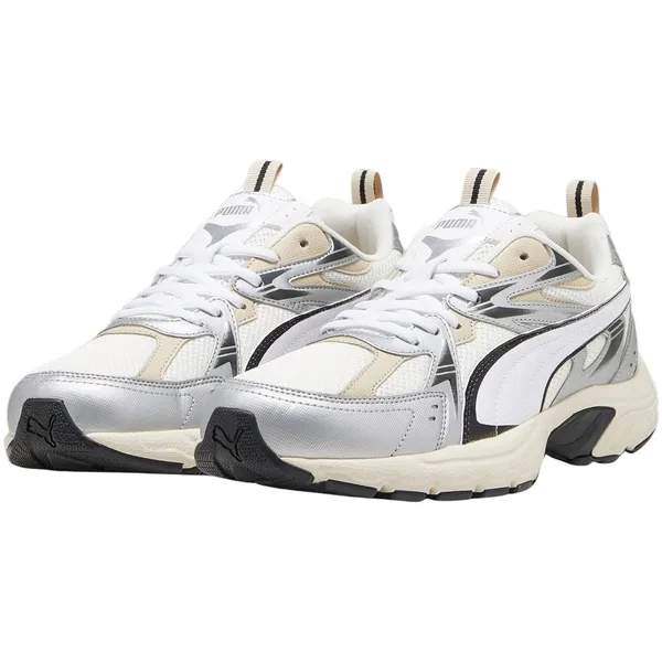 PUMA Milenio Tech crème - bruin - zilver - zwart - wit — vergelijk prijzen bij 1 winkel