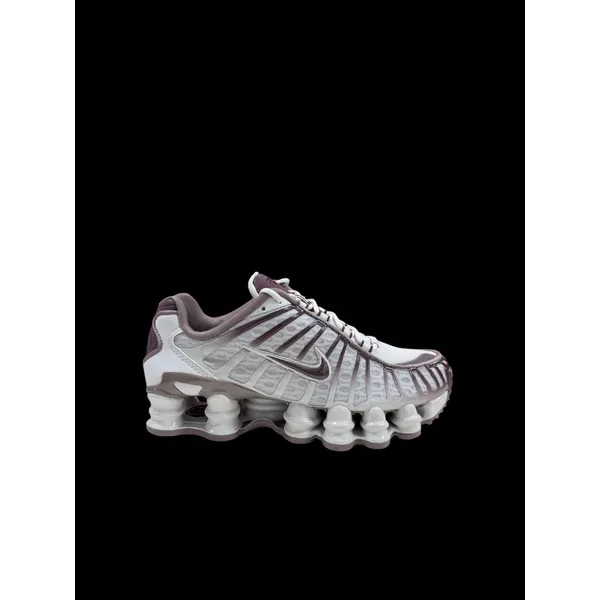 Nike Shox TL Sneakers Dames – Light Bone/Burgundy Crush – Synthetisch & Mesh – EU 42 Wit — vergelijk prijzen bij 1 winkel