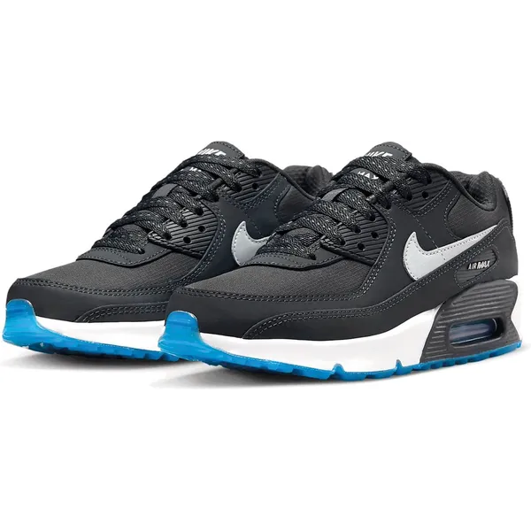 Nike Air Max 90 zwart - zilver - wit - blauw
