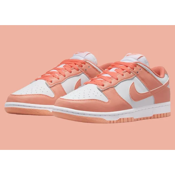 Nike Dunk Low White LT wild mango