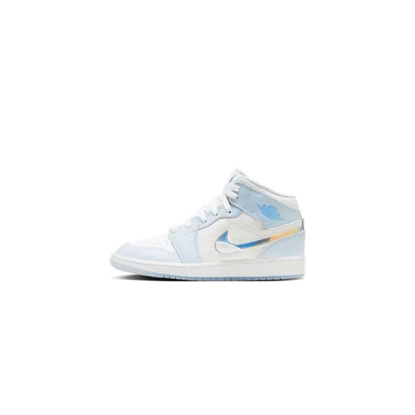 Air Jordan 1 Mid SE GS 'Glitter Swoosh'