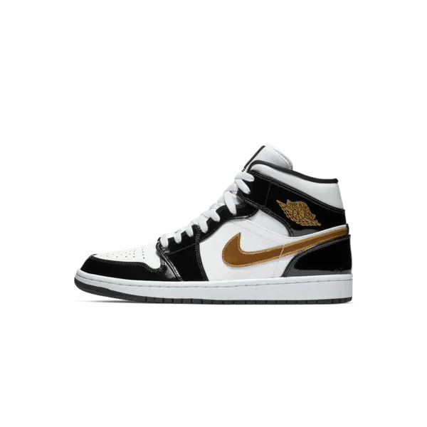 Air Jordan 1 Mid SE 'Black Gold'