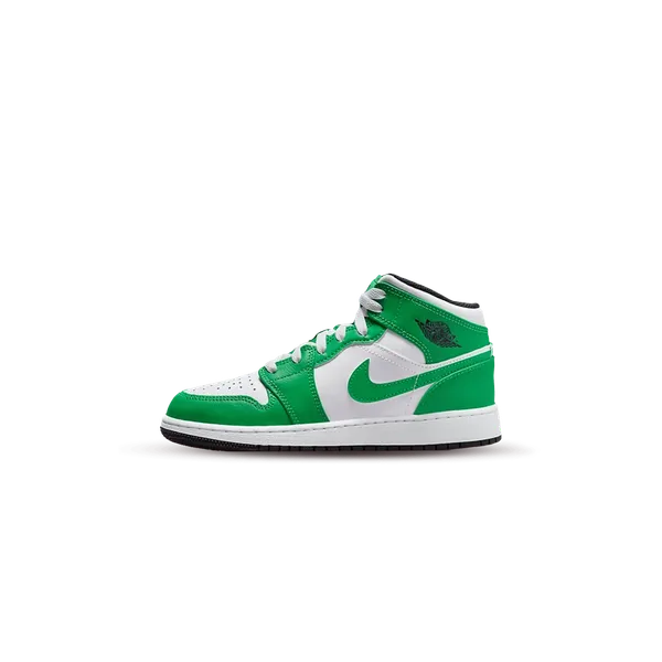 Air Jordan 1 Mid Lucky Green (GS)