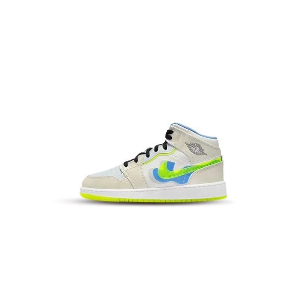 Air Jordan 1 Mid SE Platinum Tint (GS)