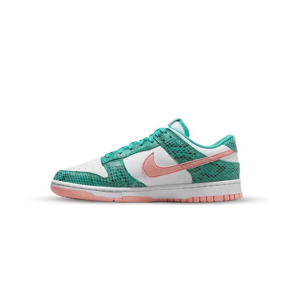 Nike Dunk Low Washed Teal Snakeskin