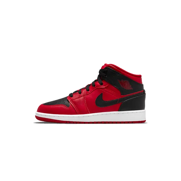 Air Jordan 1 Mid Reverse Bred 2021 (GS)