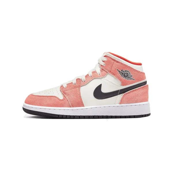 Nike Air Jordan 1 Mid Orange Suede