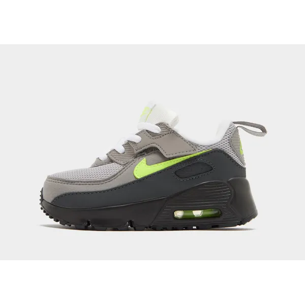 Nike Nike Schoenen voor baby's/peuters Air Max 90 'Neon' EasyOn - Grijs, Grijs — vergelijk prijzen bij 1 winkel