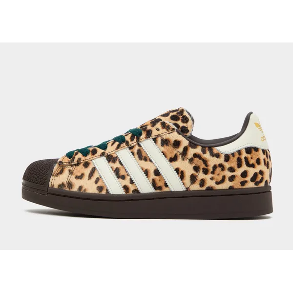 adidas Originals Superstar II Pony Hair Dames - Bruin- Dames, Bruin