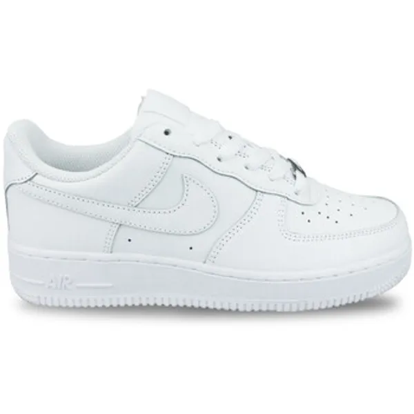 Lage Sneakers Nike AIR FORCE 1 JUNIOR BLANC